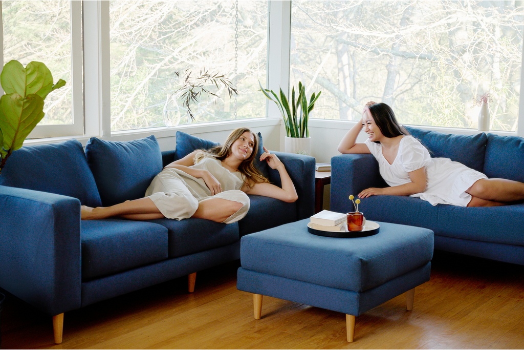 The Essential Loveseat in Upcycled Poly
