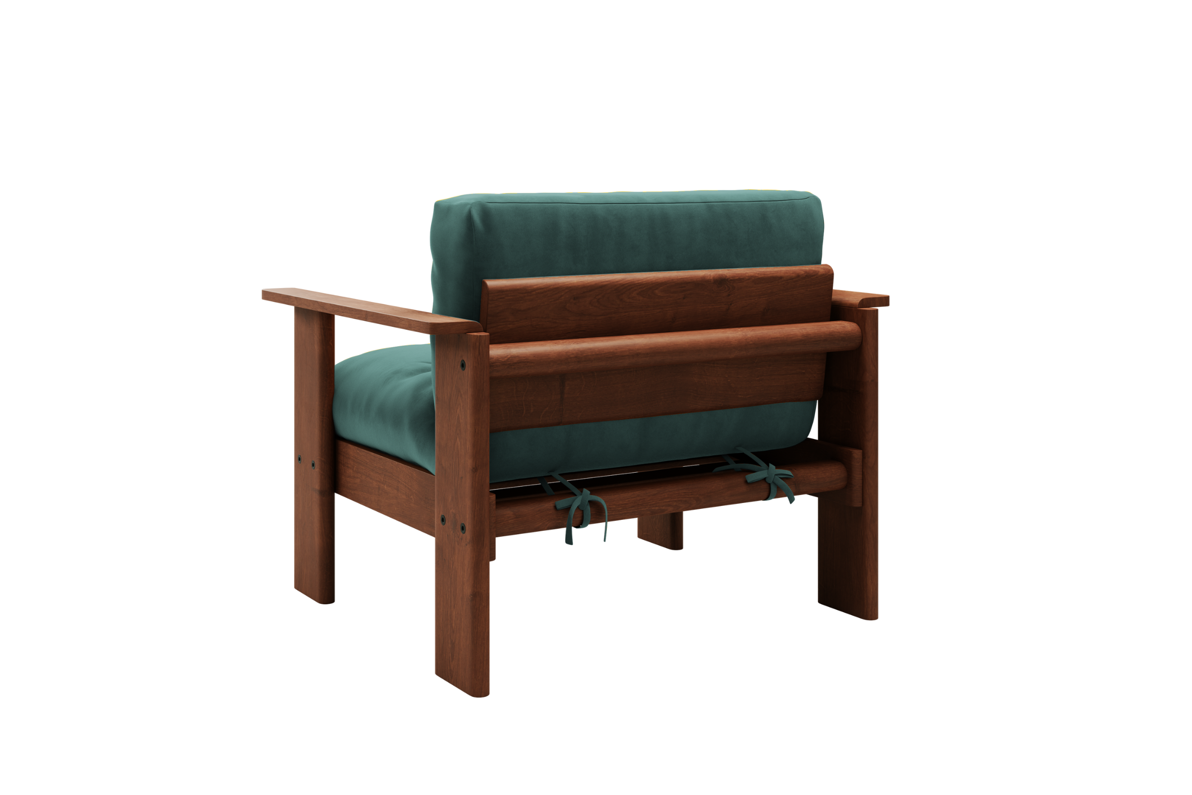 The Bacana Armchair in Recycled Velvet