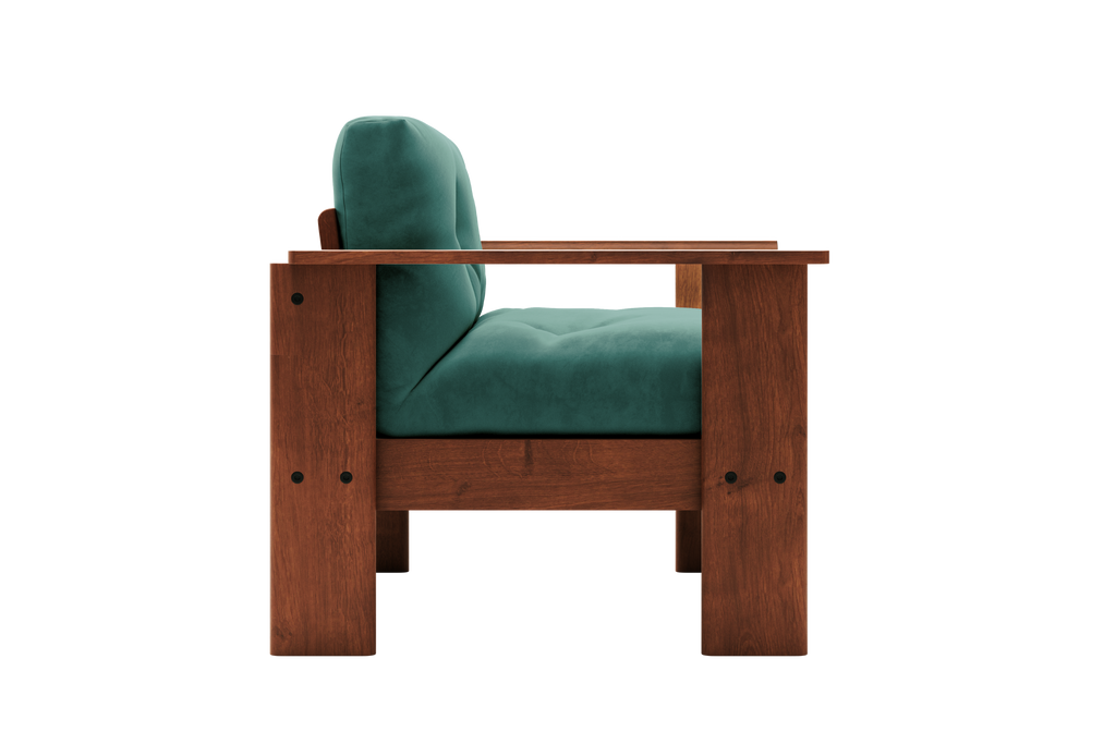 The Bacana Armchair in Recycled Velvet