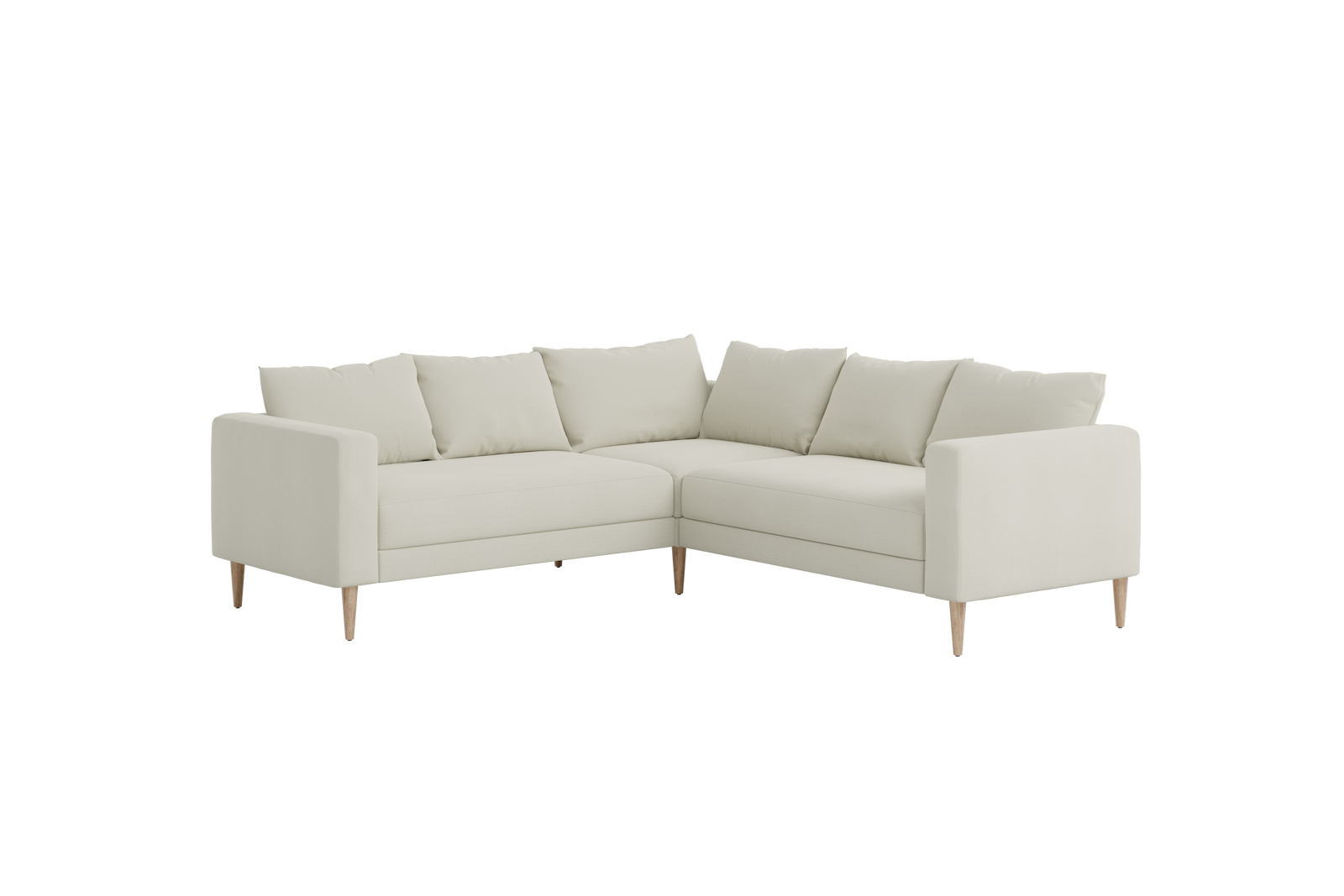 The Essential Corner Sectional (5 Seat) in Upcycled Poly
