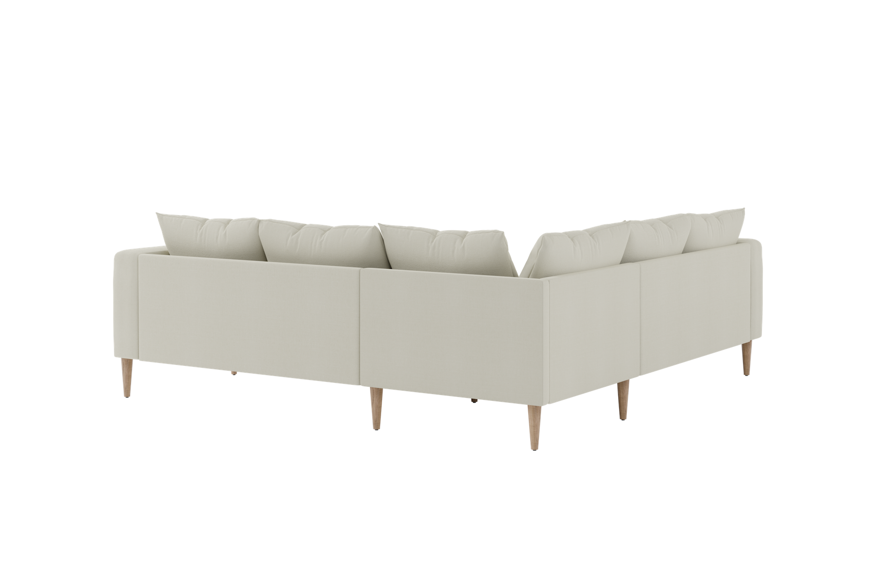 The Essential Corner Sectional (5 Seat) in Upcycled Poly