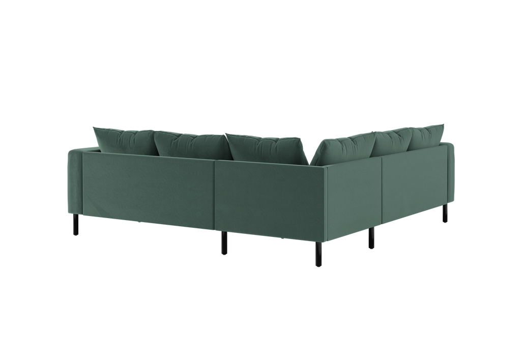 The Essential Corner Sectional (5 Seat) in Recycled Velvet