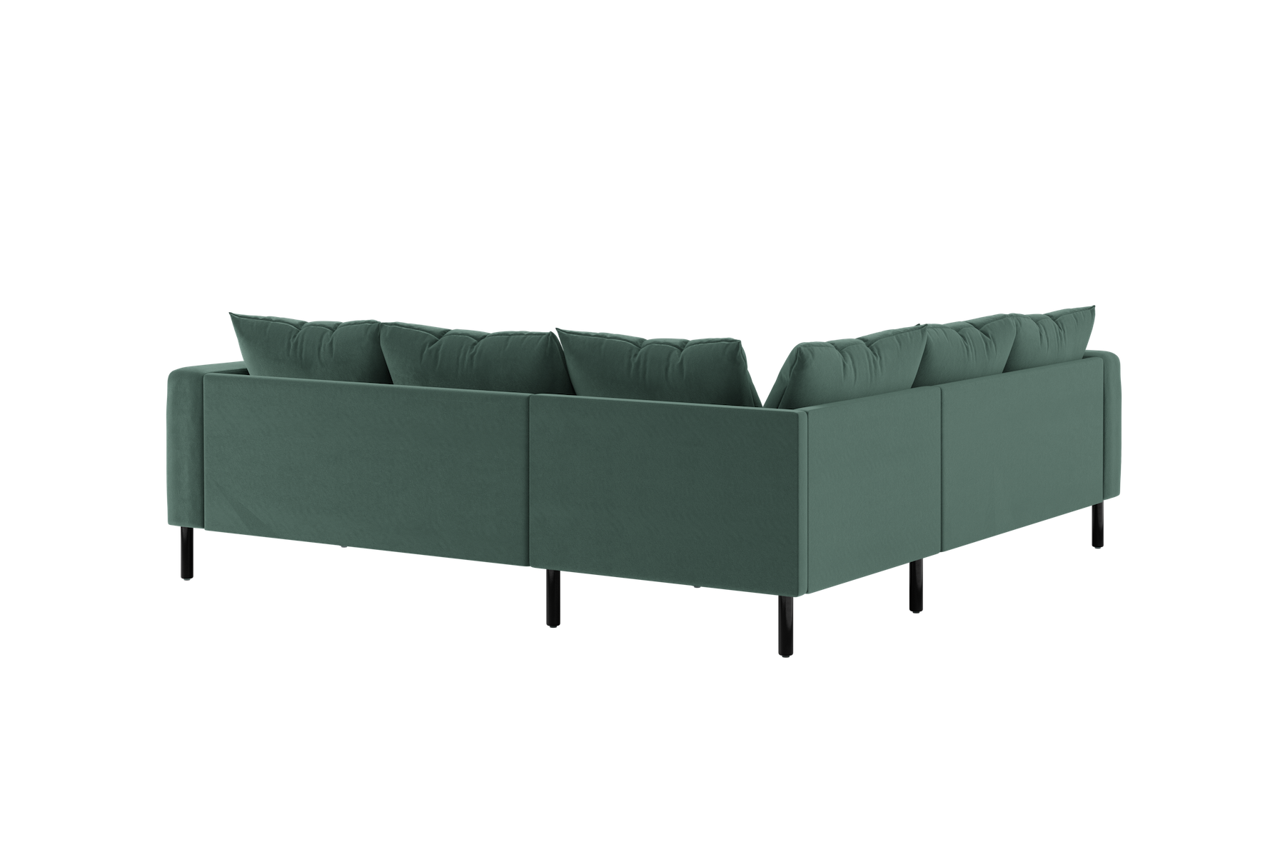 The Essential Corner Sectional (5 Seat) in Recycled Velvet