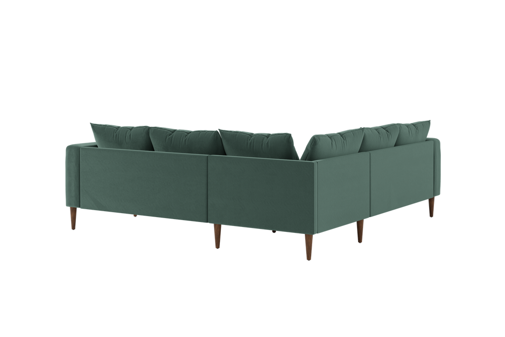 The Essential Corner Sectional (5 Seat) in Recycled Velvet