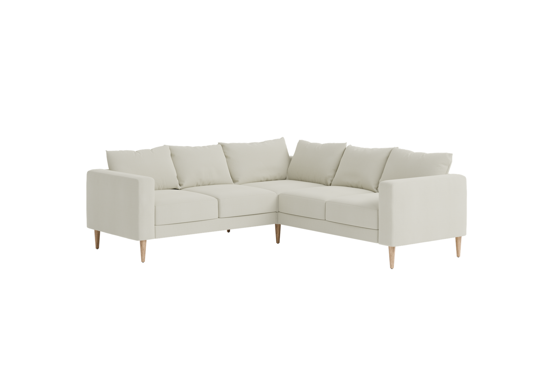 The Essential Corner Sectional (5 Seat) in Upcycled Poly