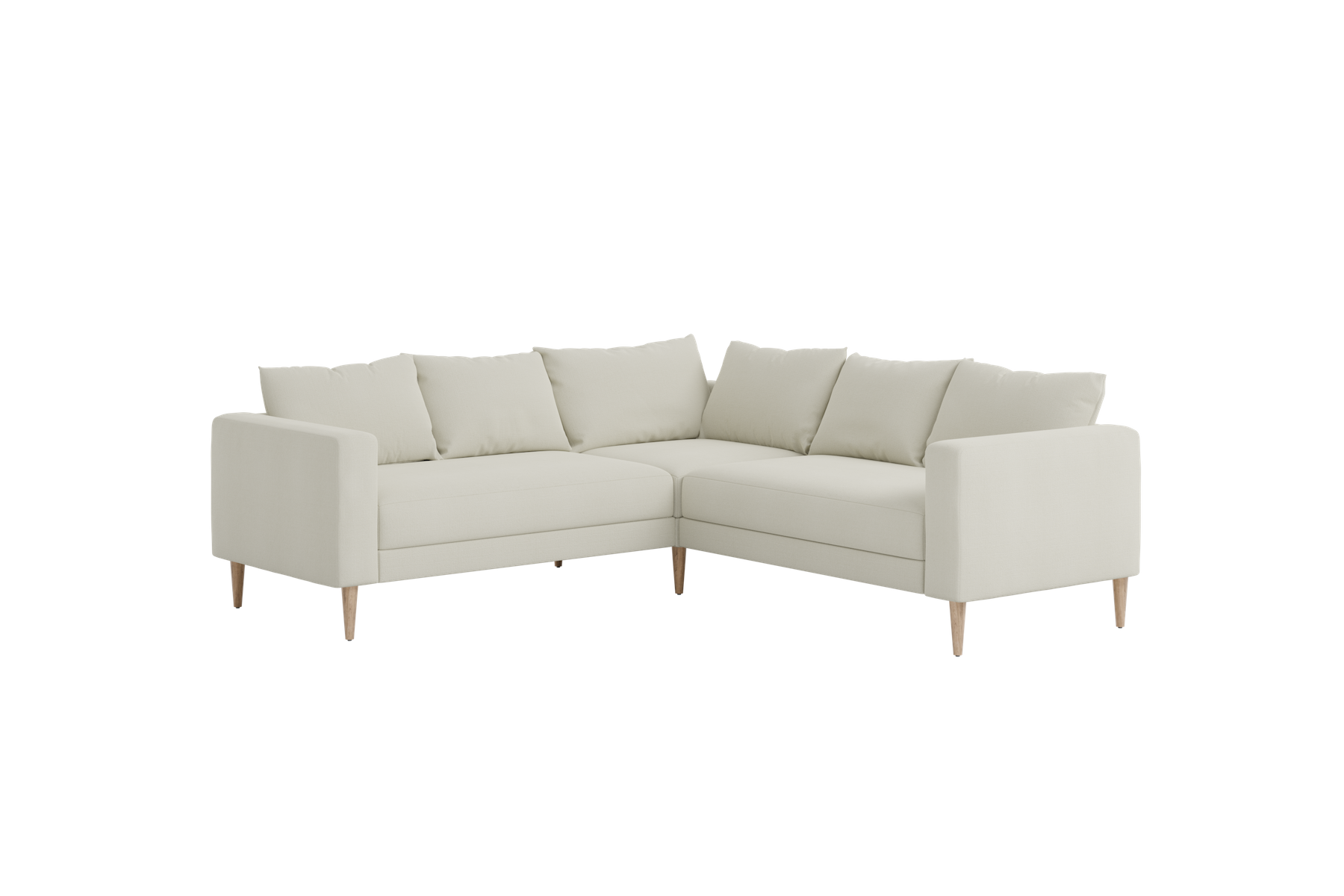 The Essential Corner Sectional (5 Seat) in Upcycled Poly