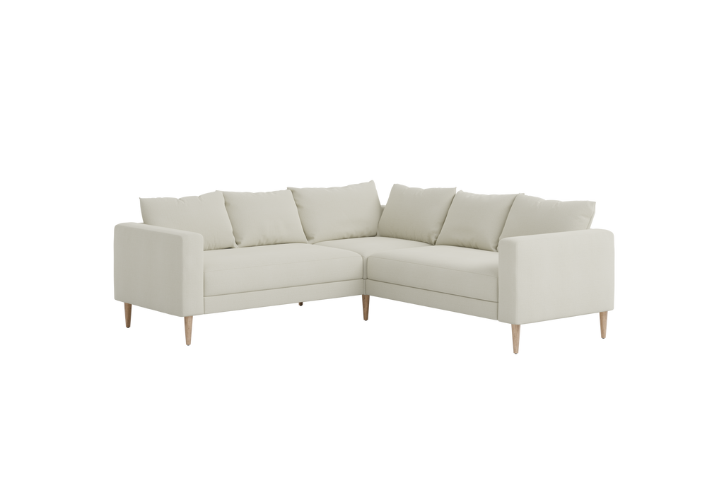 The Essential Corner Sectional (5 Seat) in Recycled Velvet