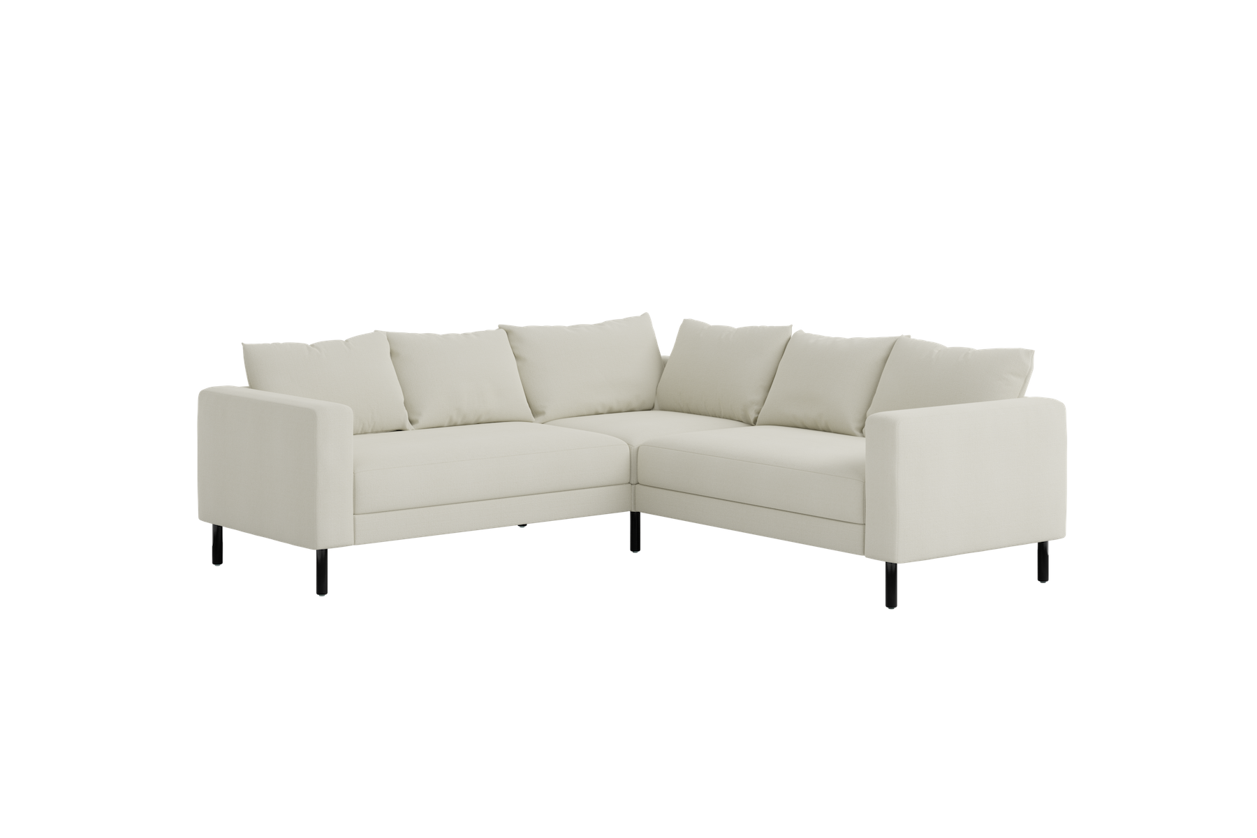 The Essential Corner Sectional (5 Seat) in Upcycled Poly