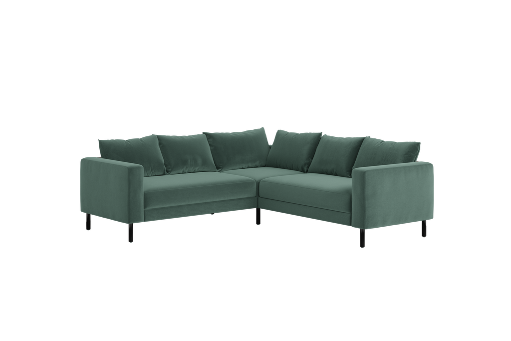 The Essential Corner Sectional (5 Seat) in Recycled Velvet