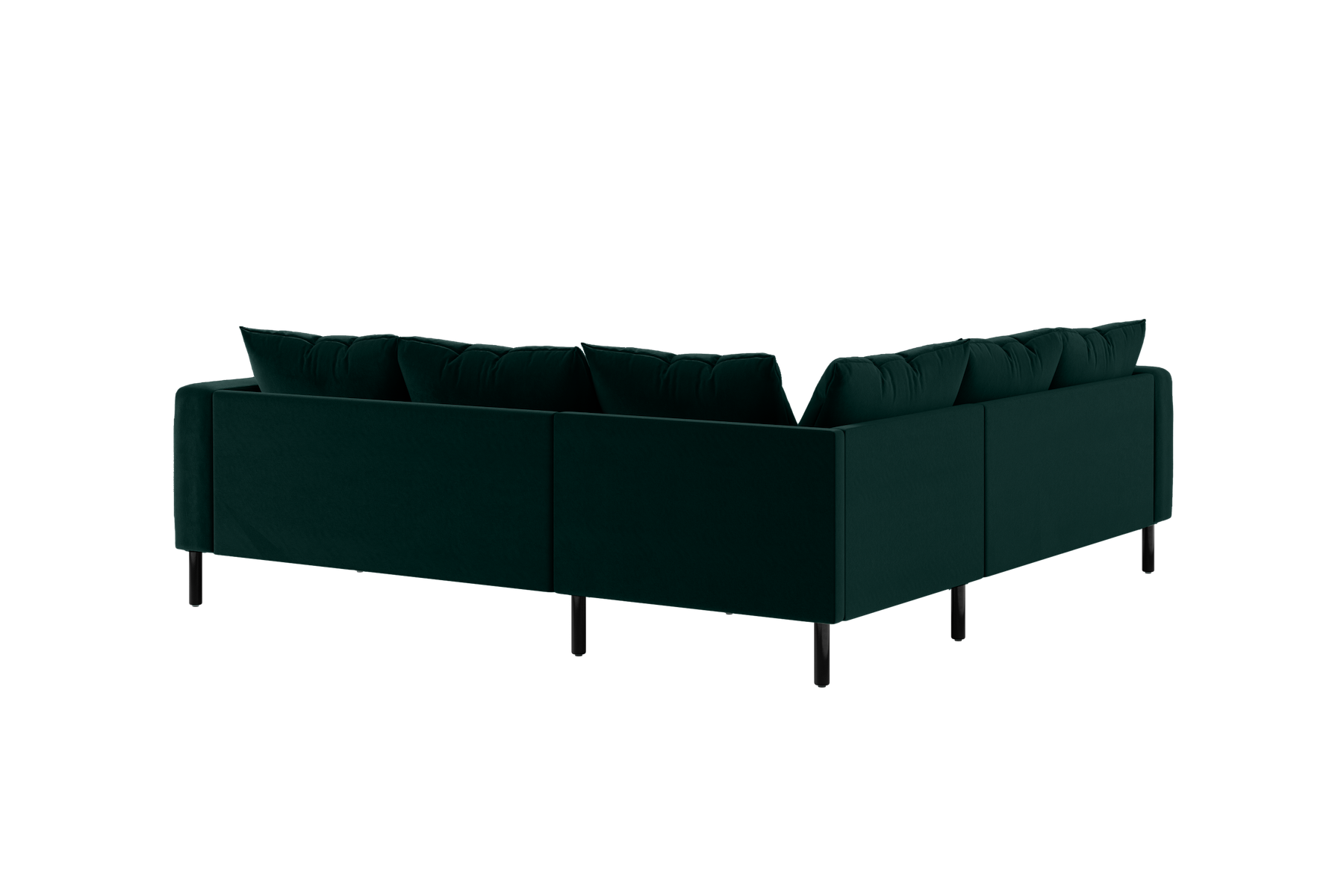 The Essential Corner Sectional (5 Seat) in Recycled Velvet