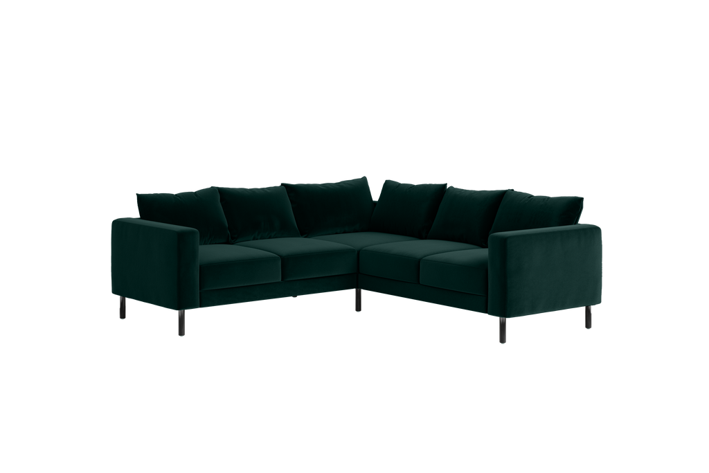 The Essential Corner Sectional (5 Seat) in Recycled Velvet