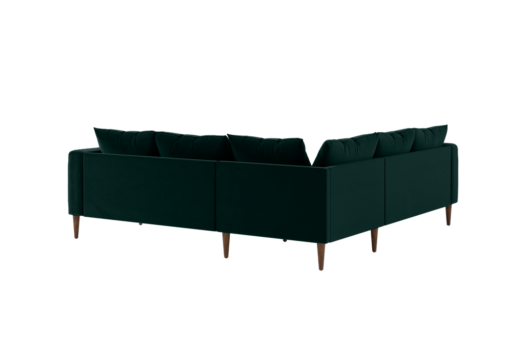The Essential Corner Sectional (5 Seat) in Recycled Velvet