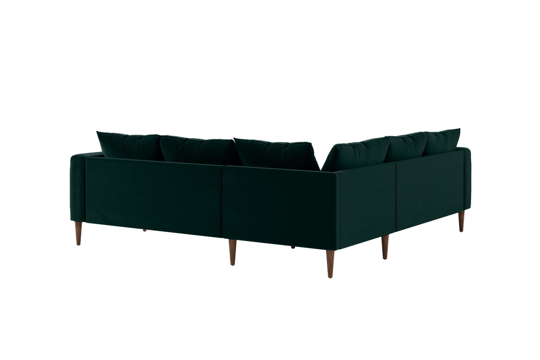 The Essential Corner Sectional (5 Seat) in Recycled Velvet