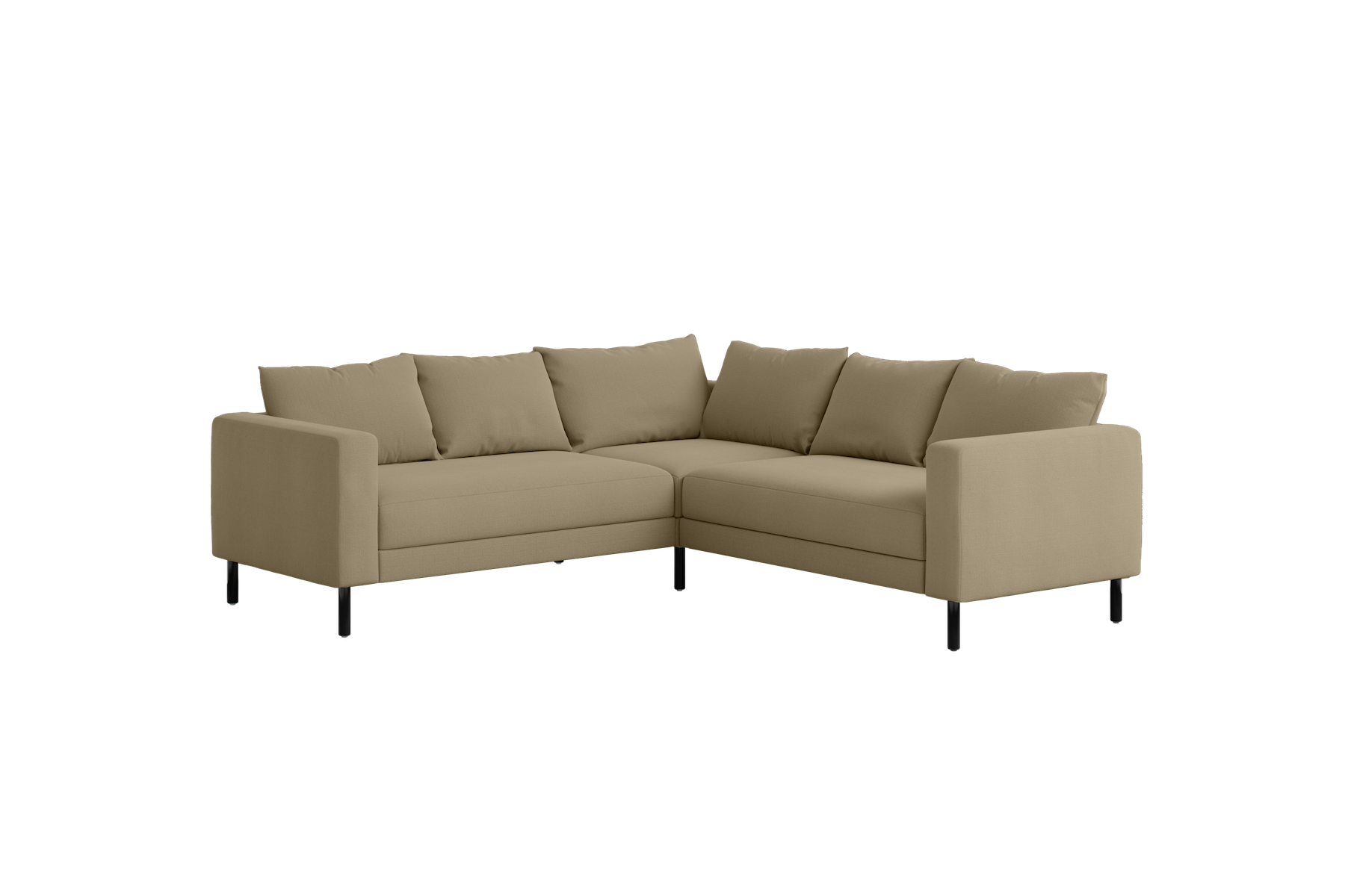 The Essential Corner Sectional (5 Seat) in Upcycled Poly