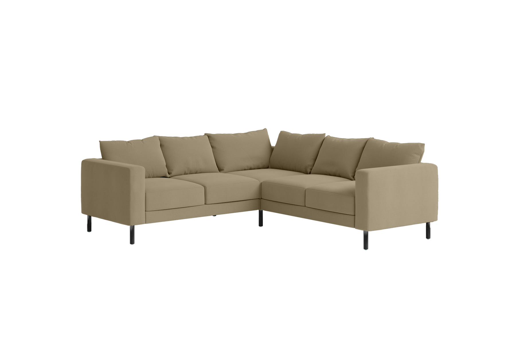 The Essential Corner Sectional (5 Seat) in Upcycled Poly
