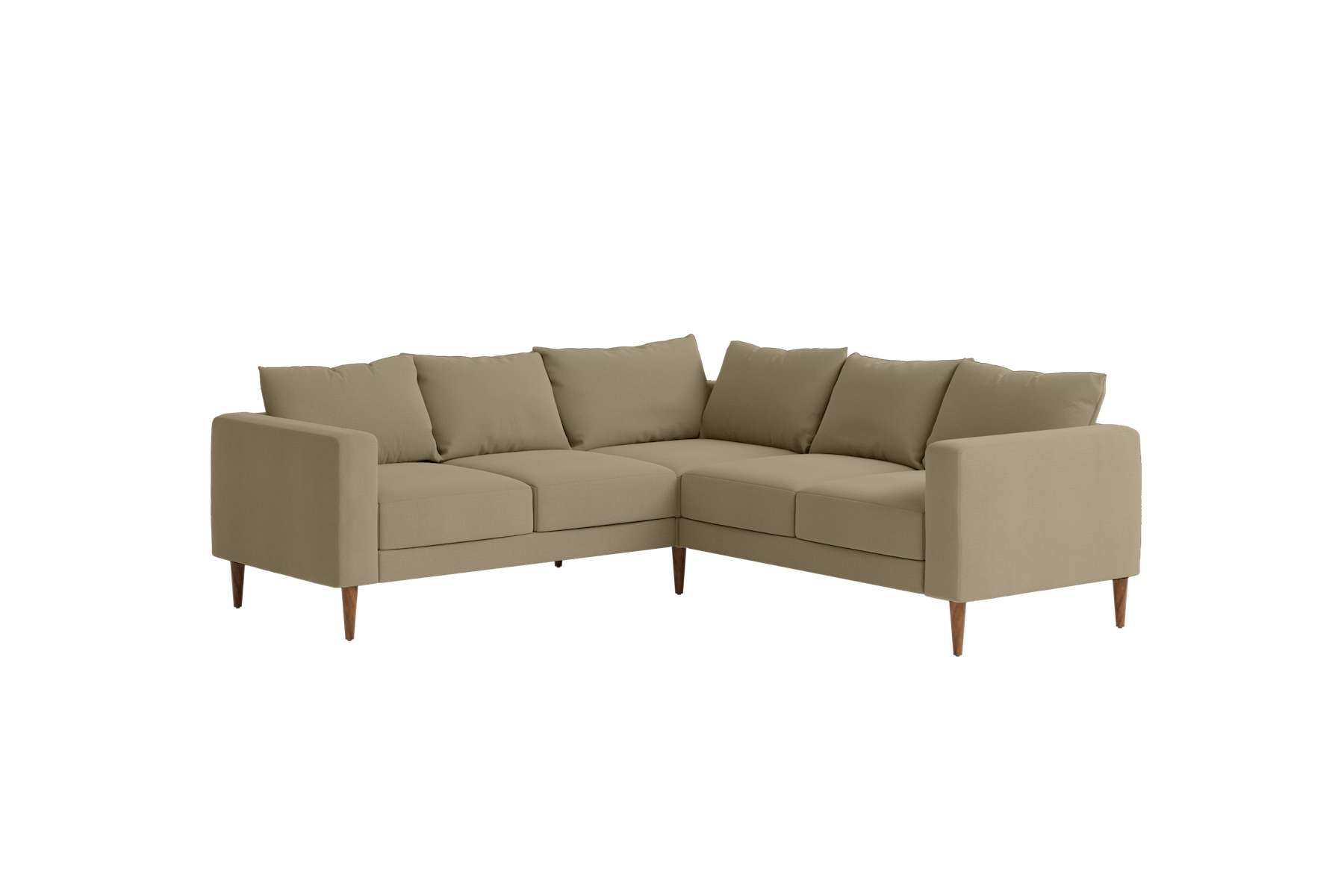 The Essential Corner Sectional (5 Seat) in Upcycled Poly