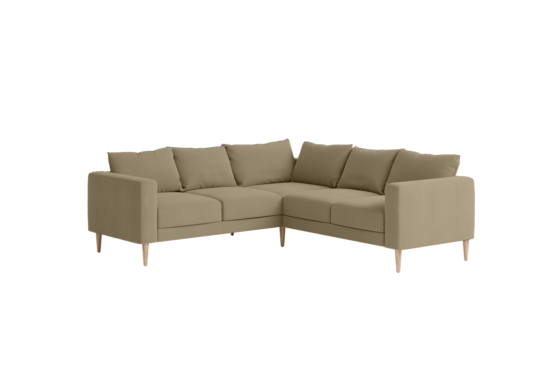 The Essential Corner Sectional (5 Seat) in Upcycled Poly