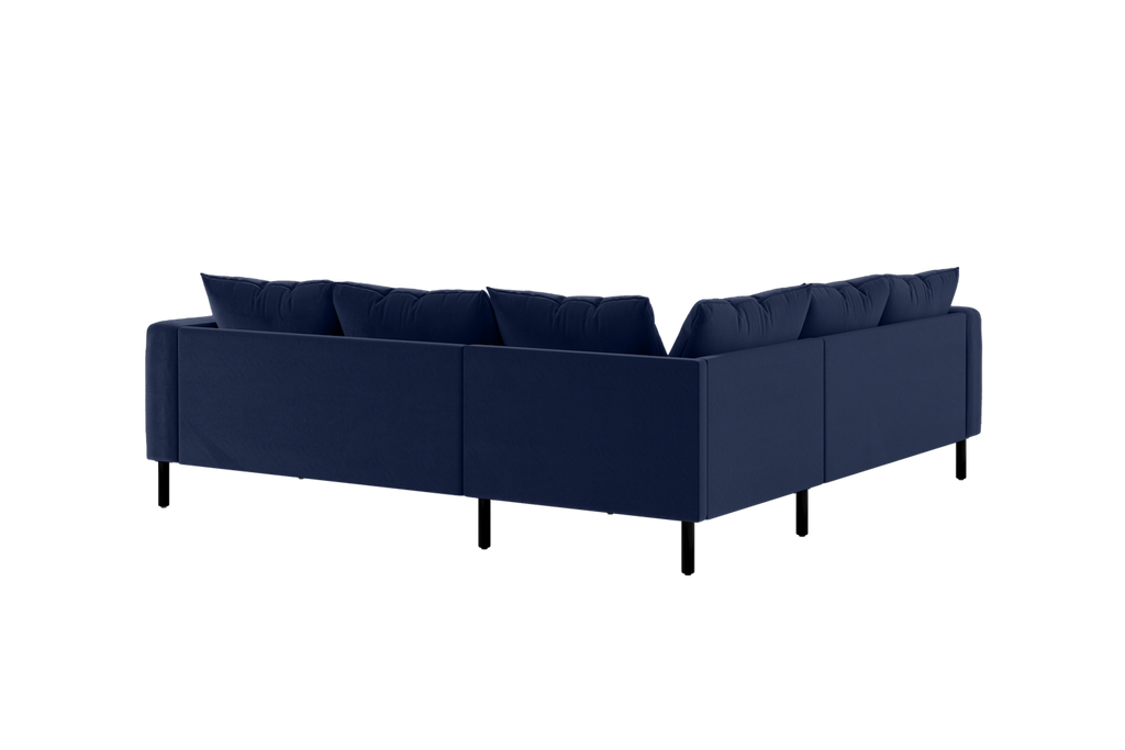 The Essential Corner Sectional (5 Seat) in Recycled Velvet