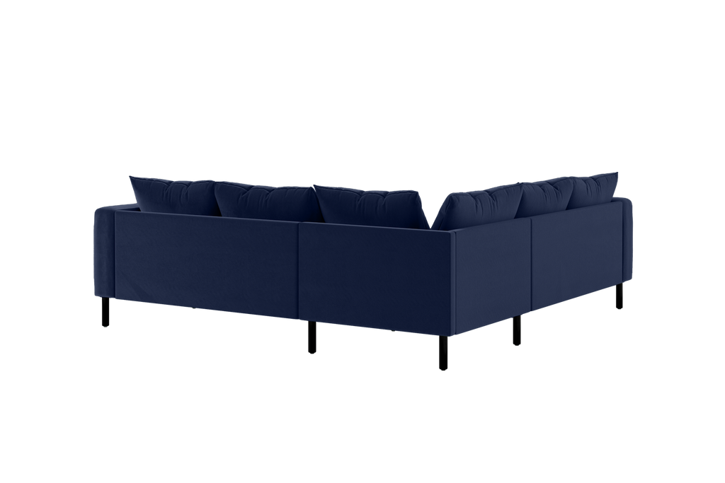 The Essential Corner Sectional (5 Seat) in Recycled Velvet