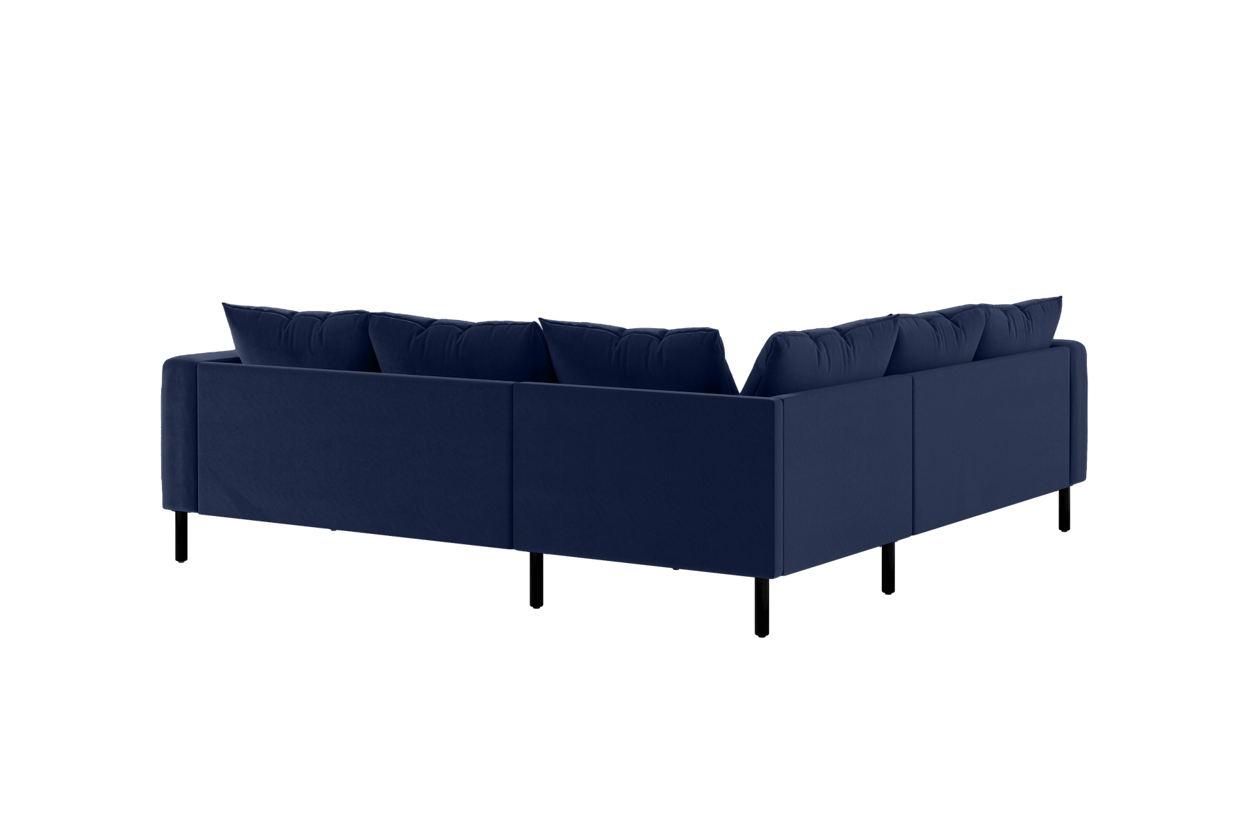 The Essential Corner Sectional (5 Seat) in Recycled Velvet