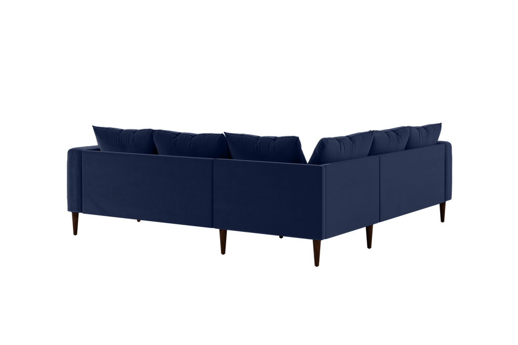 The Essential Corner Sectional (5 Seat) in Recycled Velvet