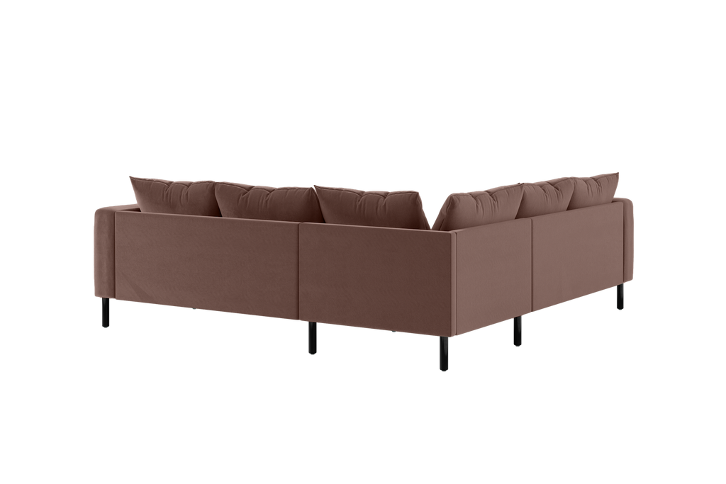 The Essential Corner Sectional (5 Seat) in Recycled Velvet