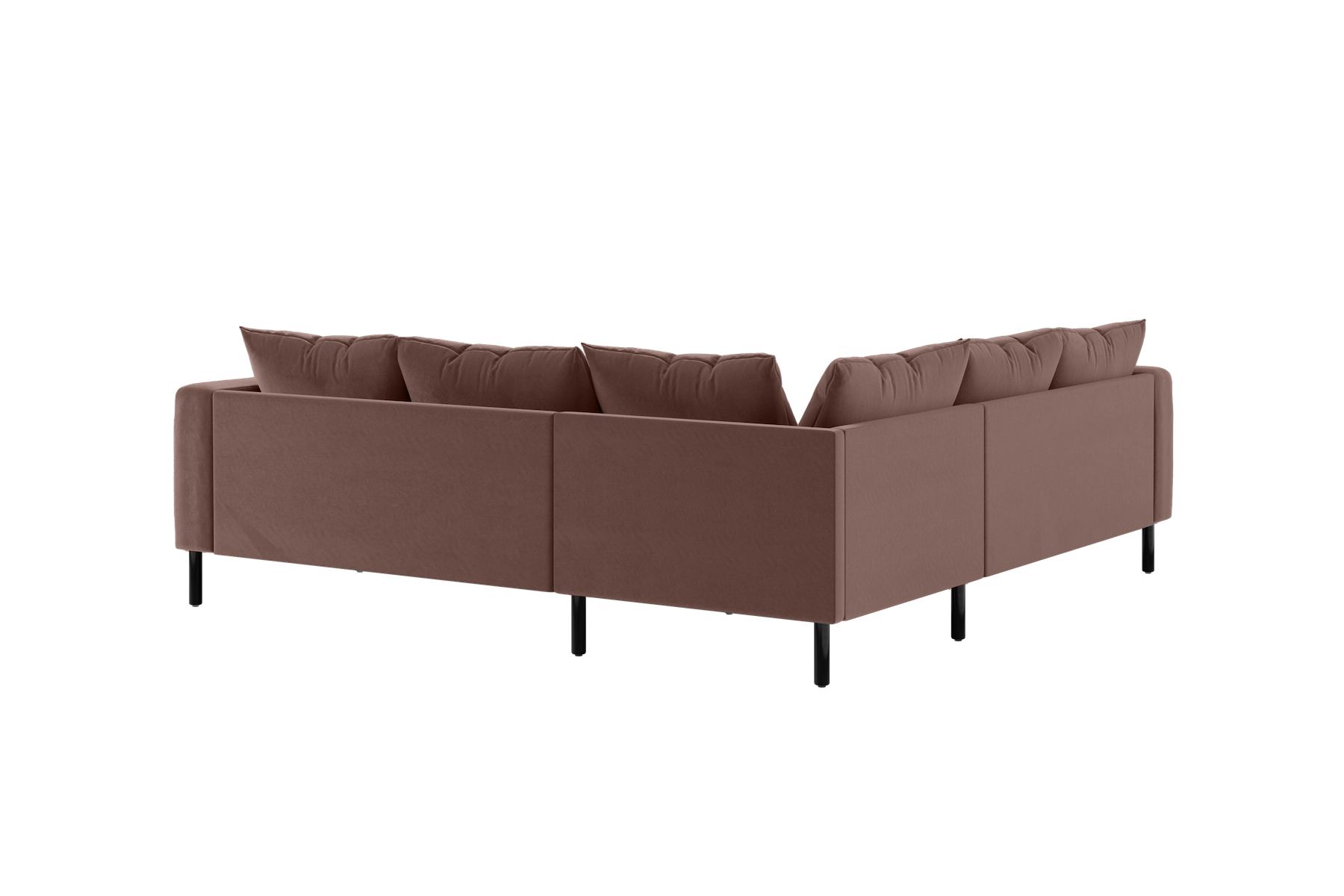 The Essential Corner Sectional (5 Seat) in Recycled Velvet