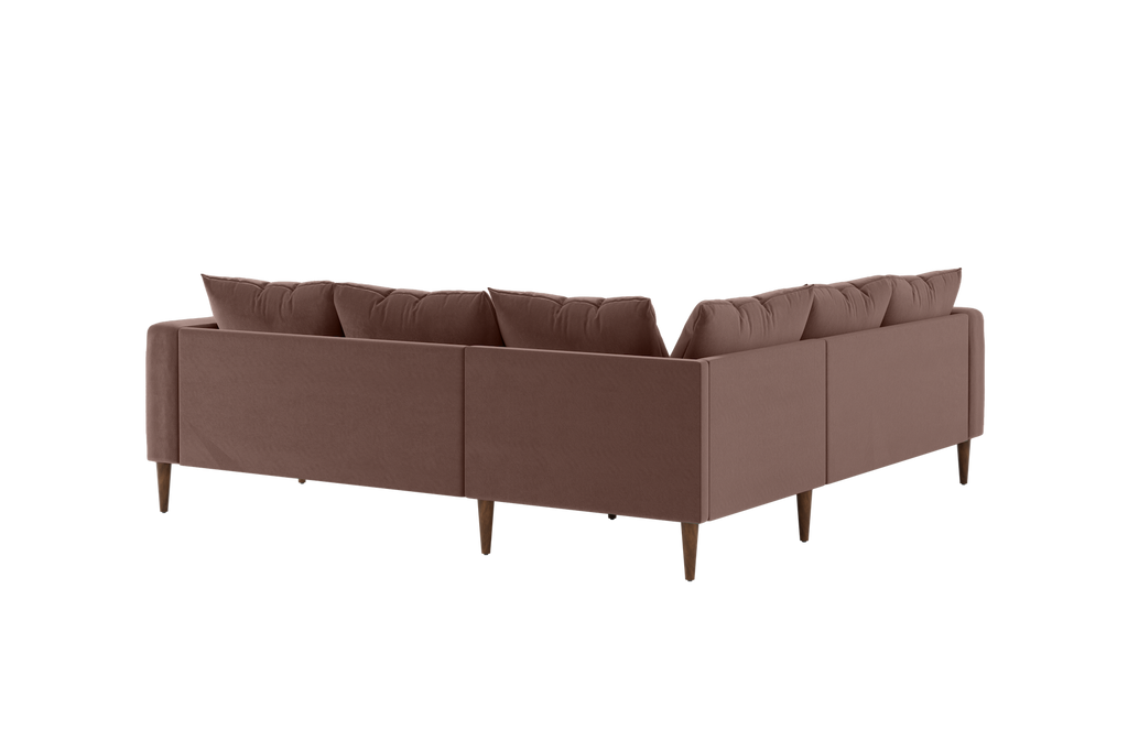 The Essential Corner Sectional (5 Seat) in Recycled Velvet