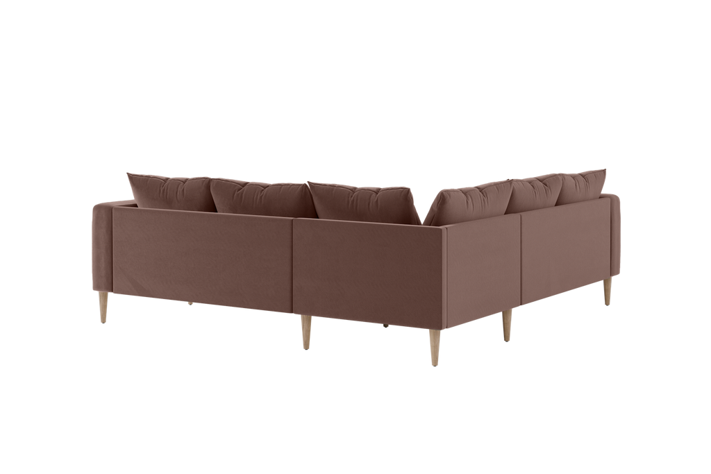 The Essential Corner Sectional (5 Seat) in Recycled Velvet