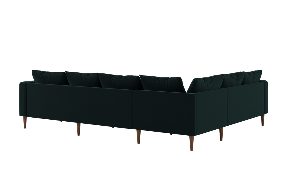 The Essential Corner Sectional (6 Seat) in Recycled Velvet