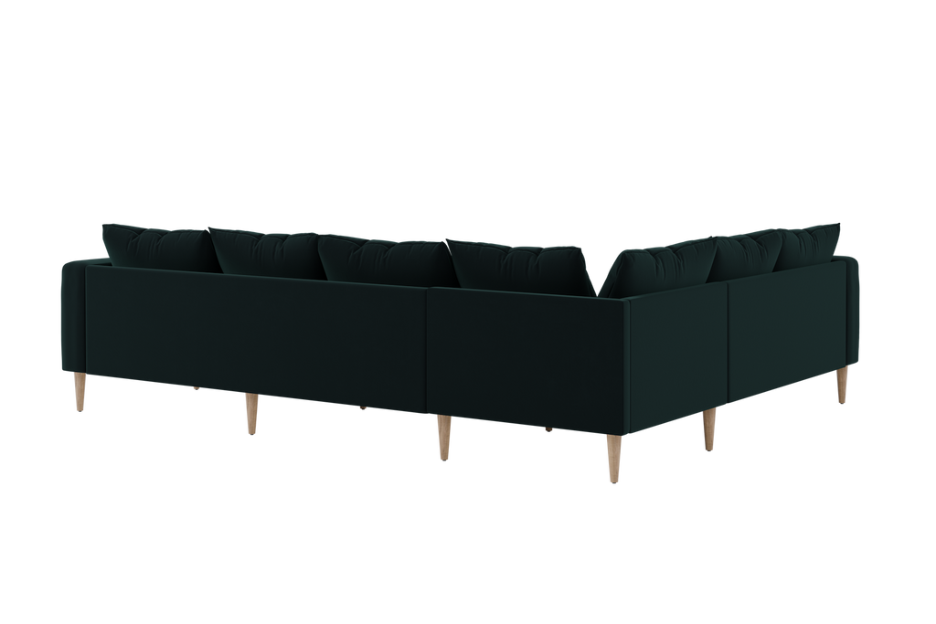 The Essential Corner Sectional (6 Seat) in Recycled Velvet