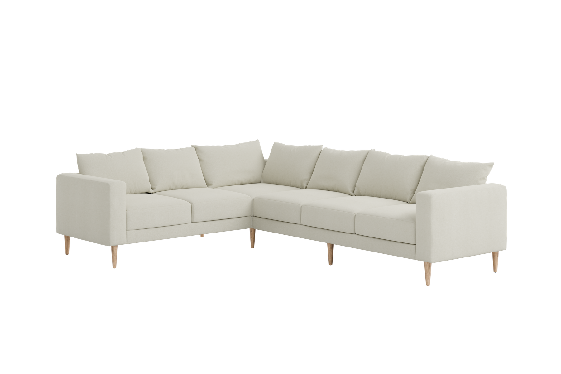The Essential Corner Sectional (6 Seat) in Upcycled Poly