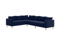 The Essential Corner Sectional (6 Seat) in Recycled Velvet