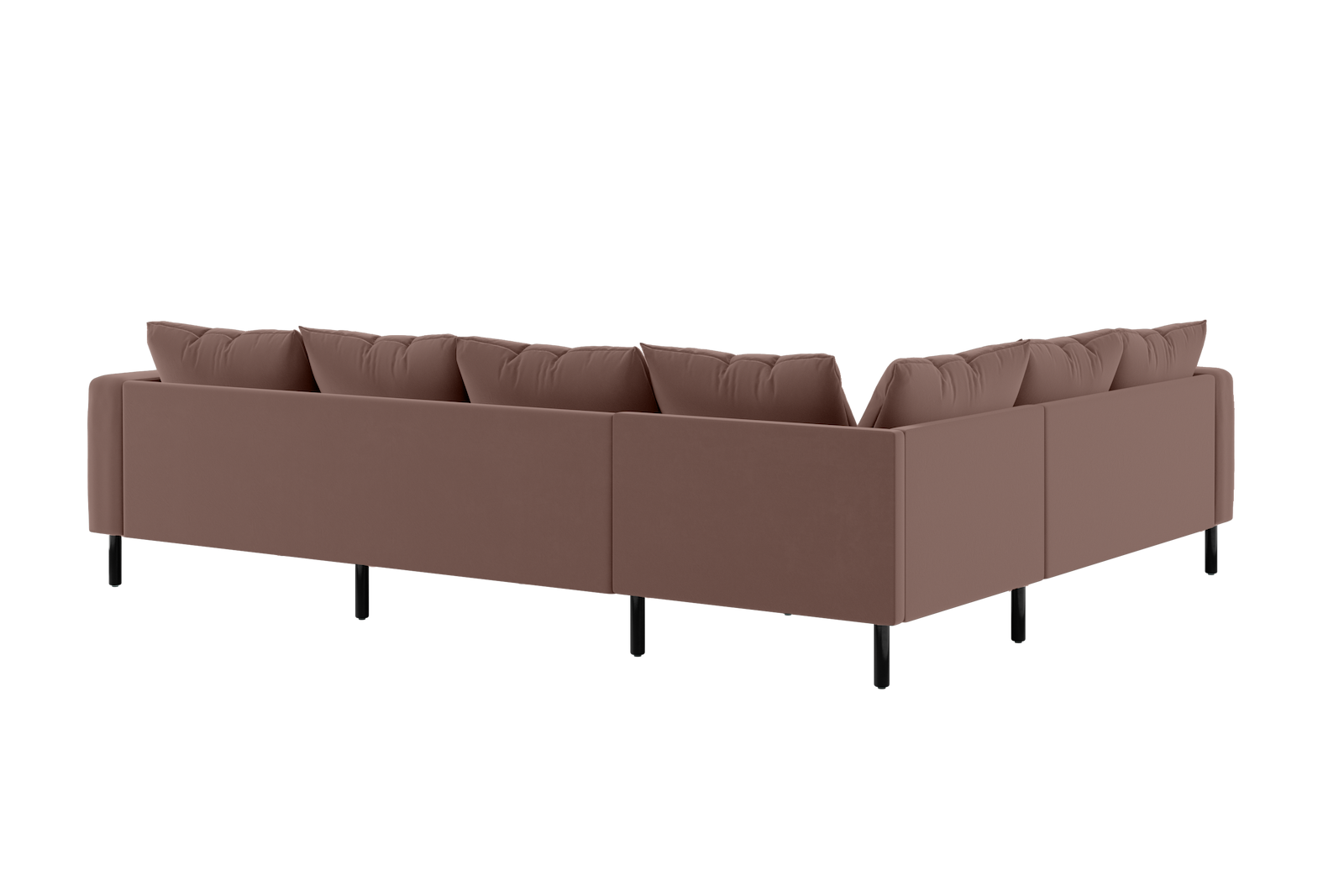 The Essential Corner Sectional (6 Seat) in Recycled Velvet