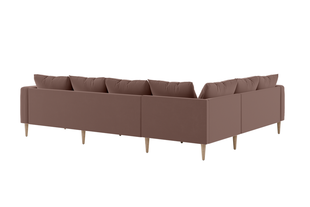 The Essential Corner Sectional (6 Seat) in Recycled Velvet