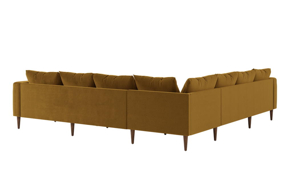 The Essential Corner Sectional (7 Seat) in Recycled Velvet
