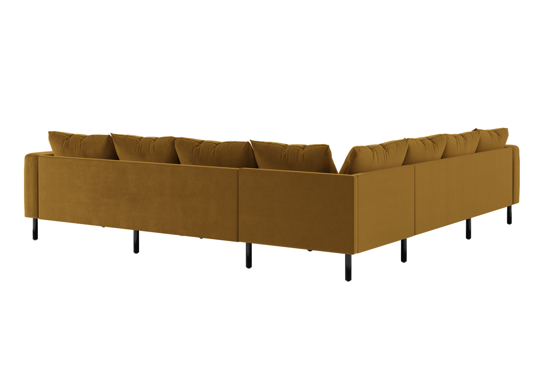 The Essential Corner Sectional (7 Seat) in Recycled Velvet