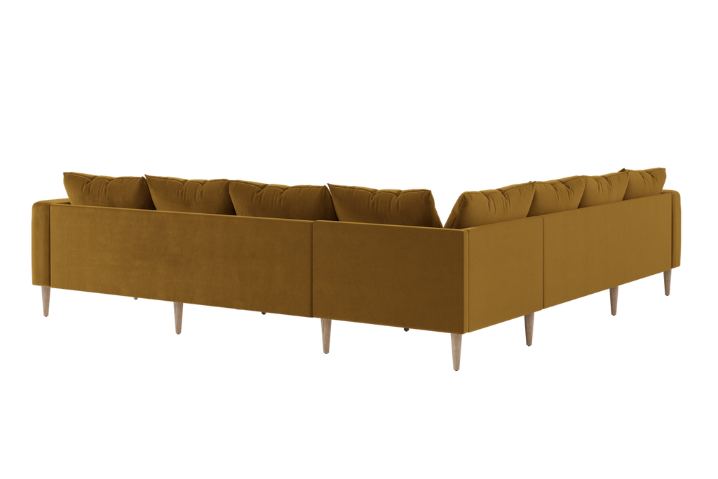 The Essential Corner Sectional (7 Seat) in Recycled Velvet