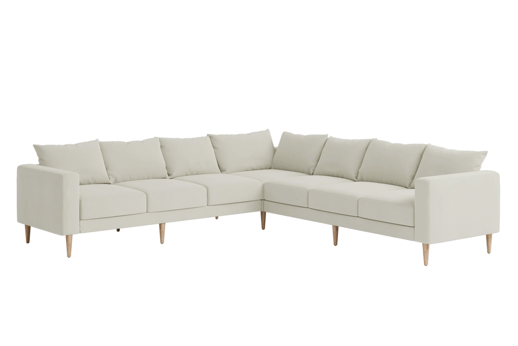 The Essential Corner Sectional (7 Seat) in Recycled Velvet