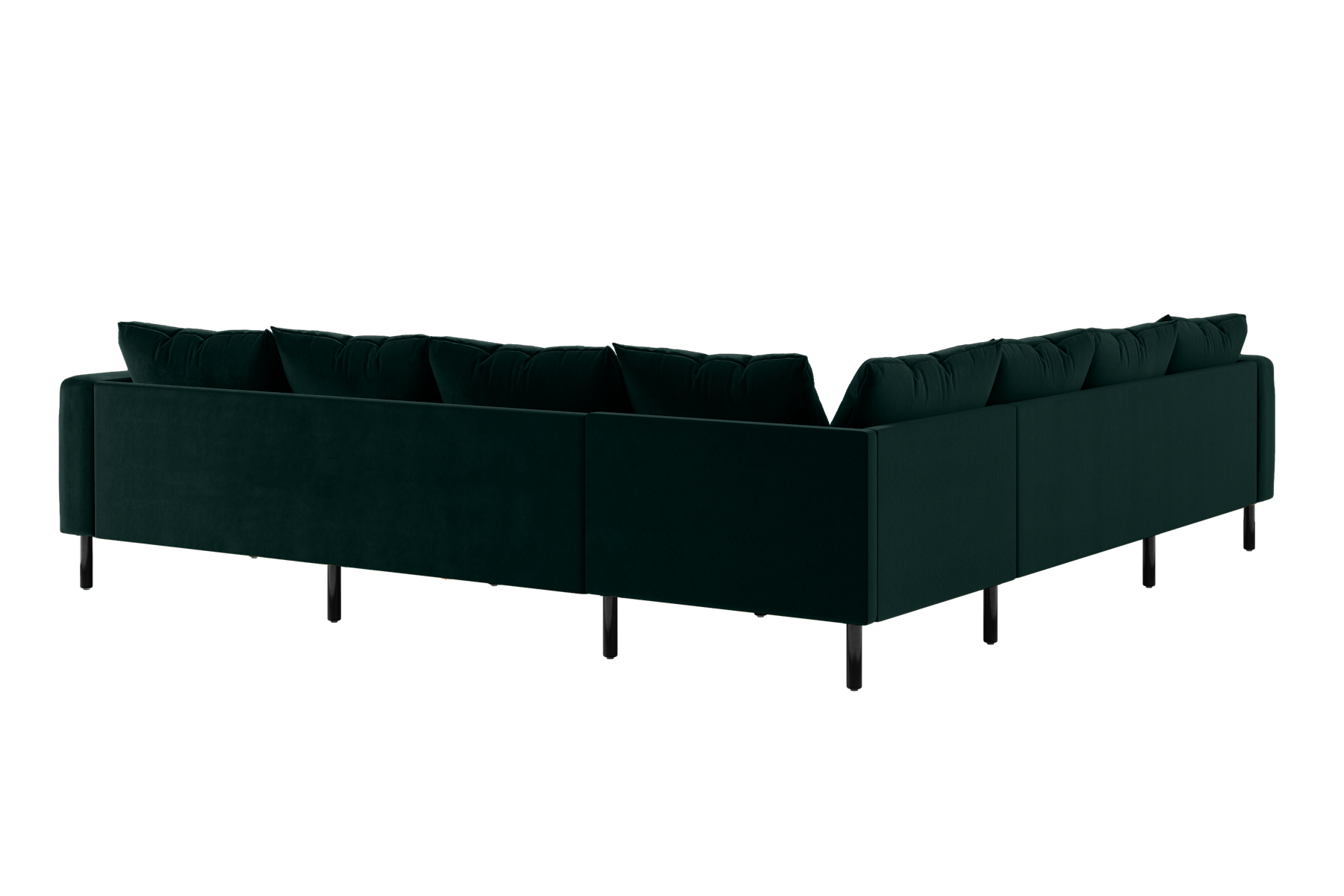 The Essential Corner Sectional (7 Seat) in Recycled Velvet