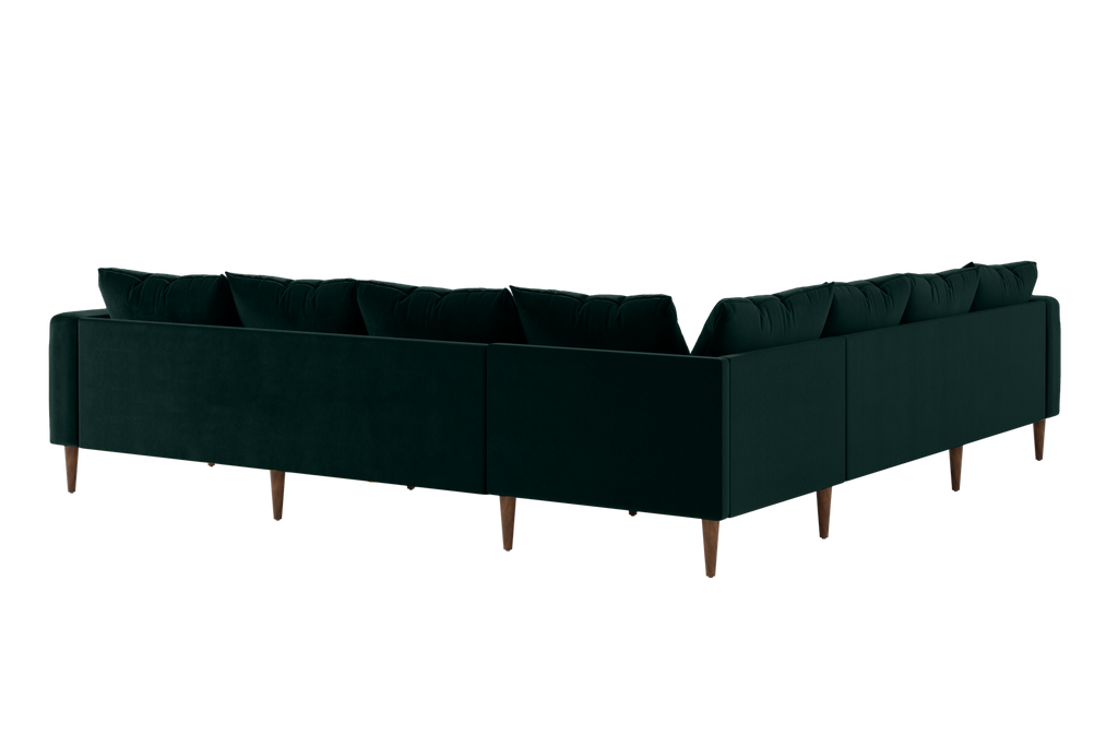 The Essential Corner Sectional (7 Seat) in Recycled Velvet
