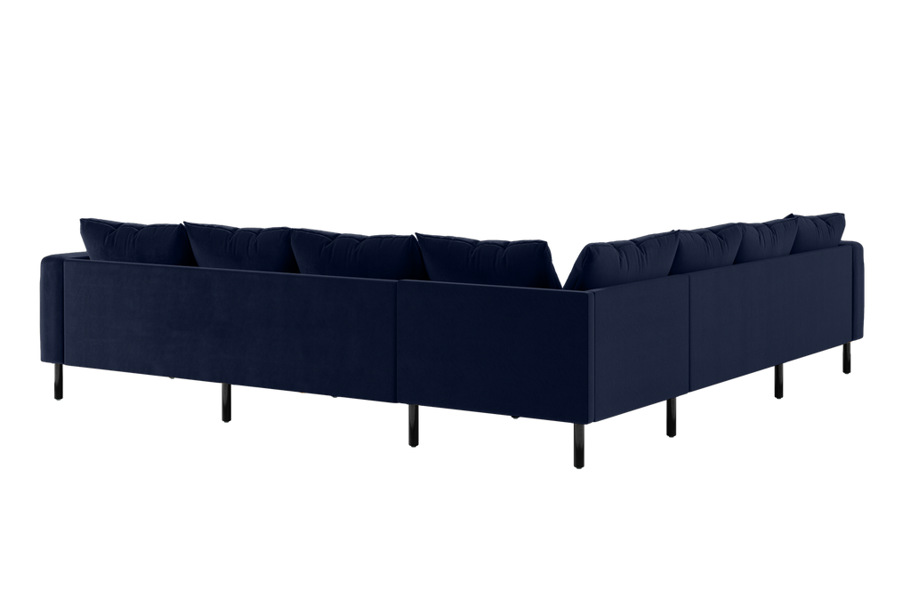 The Essential Corner Sectional (7 Seat) in Recycled Velvet