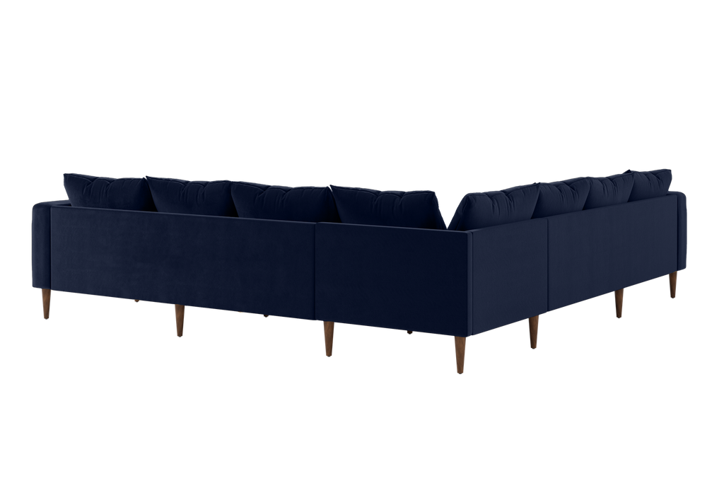 The Essential Corner Sectional (7 Seat) in Recycled Velvet
