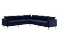 The Essential Corner Sectional (7 Seat) in Recycled Velvet