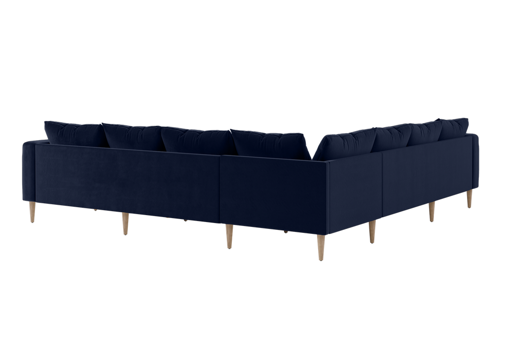 The Essential Corner Sectional (7 Seat) in Recycled Velvet