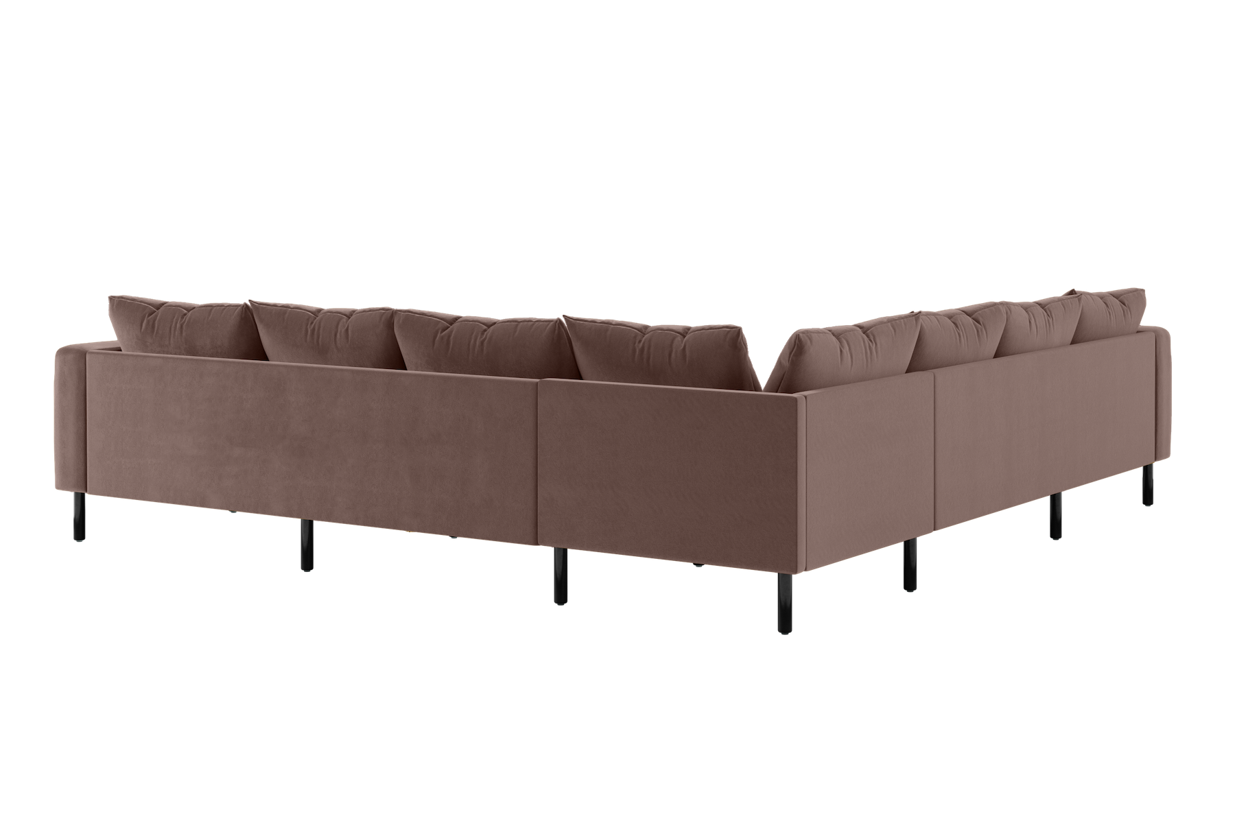 The Essential Corner Sectional (7 Seat) in Recycled Velvet