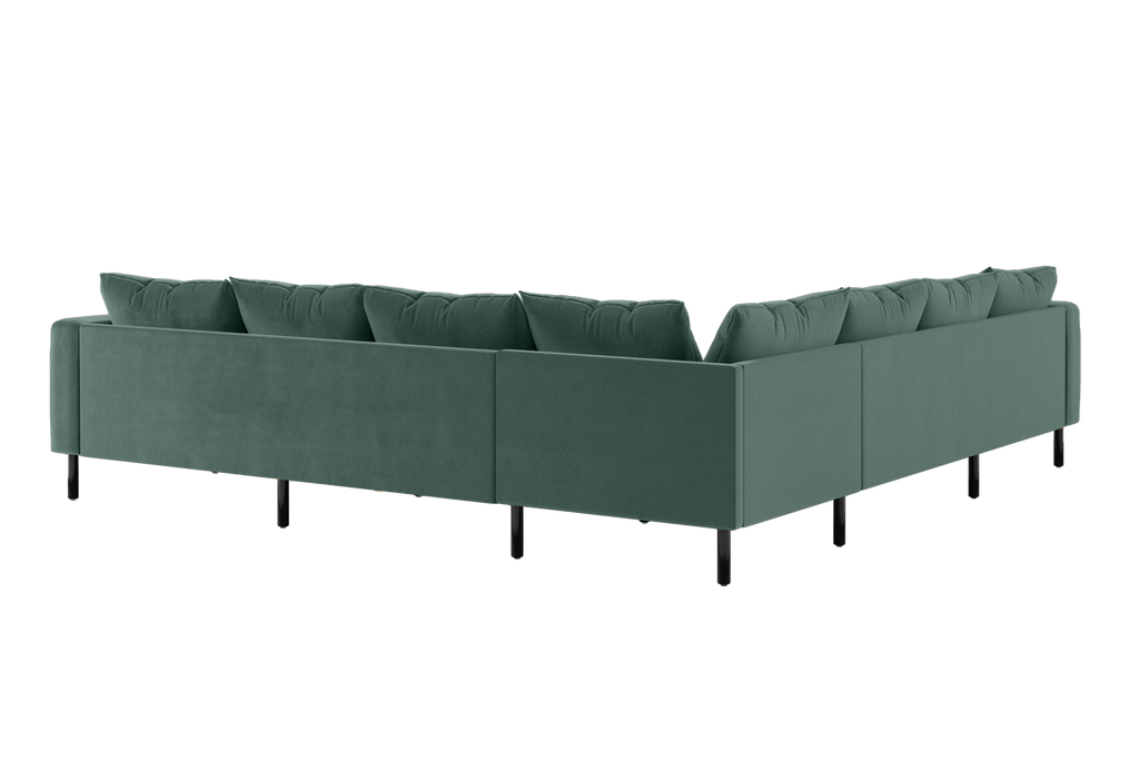 The Essential Corner Sectional (7 Seat) in Recycled Velvet