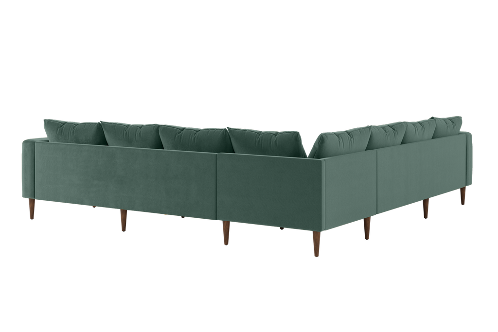 The Essential Corner Sectional (7 Seat) in Recycled Velvet
