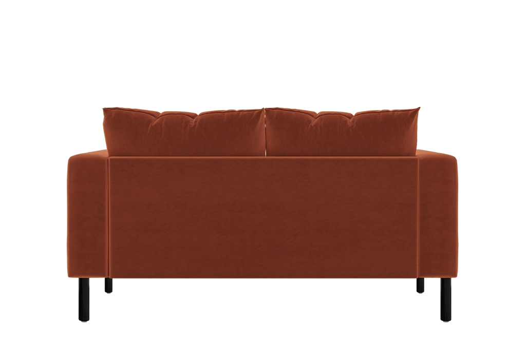 The Essential Loveseat Sectional in Recycled Velvet