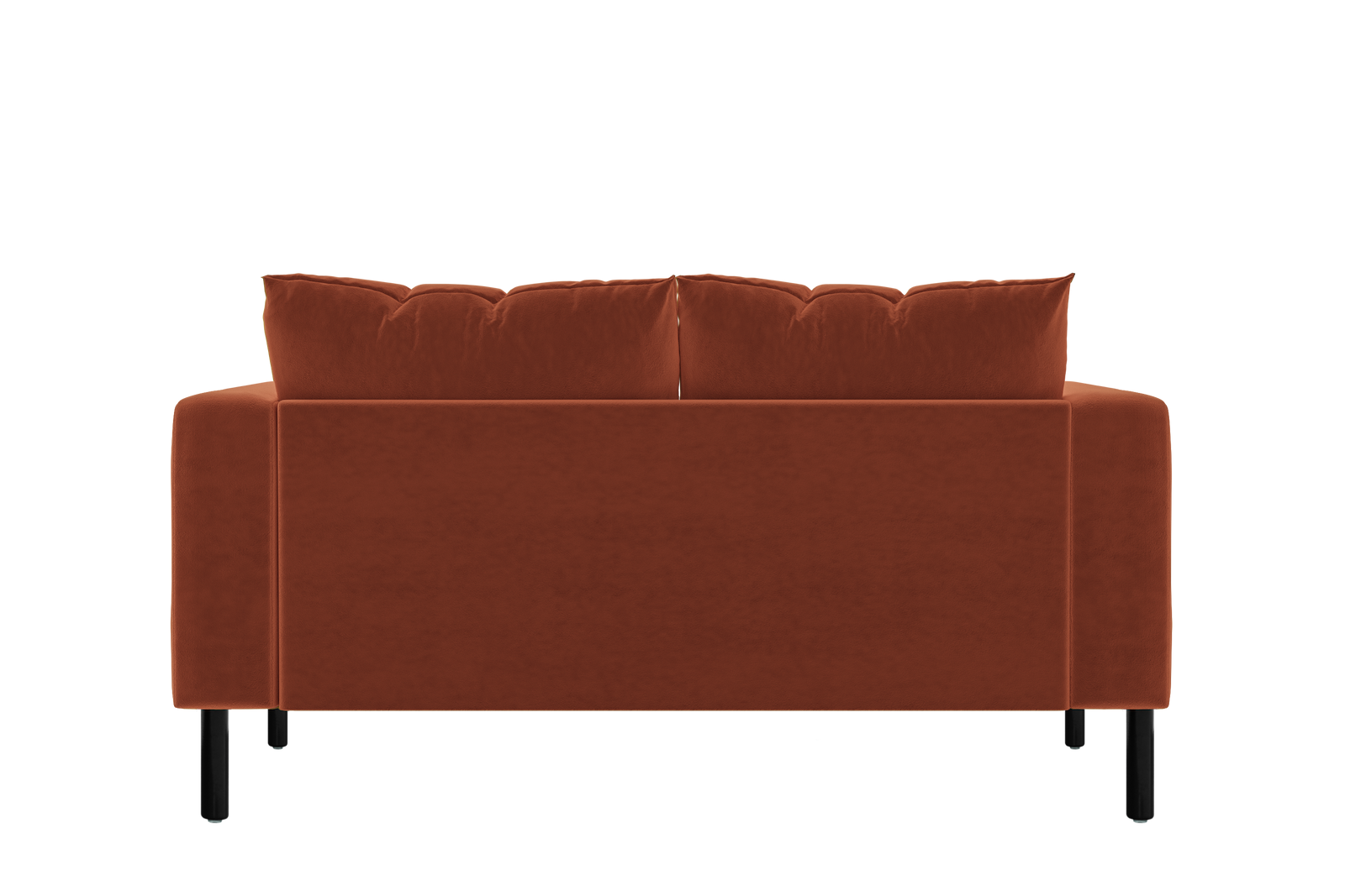 The Essential Loveseat Sectional in Recycled Velvet